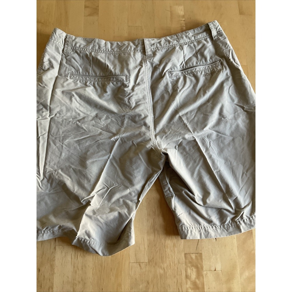 Patagonia Hiking Khaki Tan Lightweight 5 Outdoor Shorts Mens 36 Flaw - Picture 6 of 9